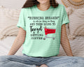 Running Errands is Code for Doing One Thing Graphic Tee product image 1