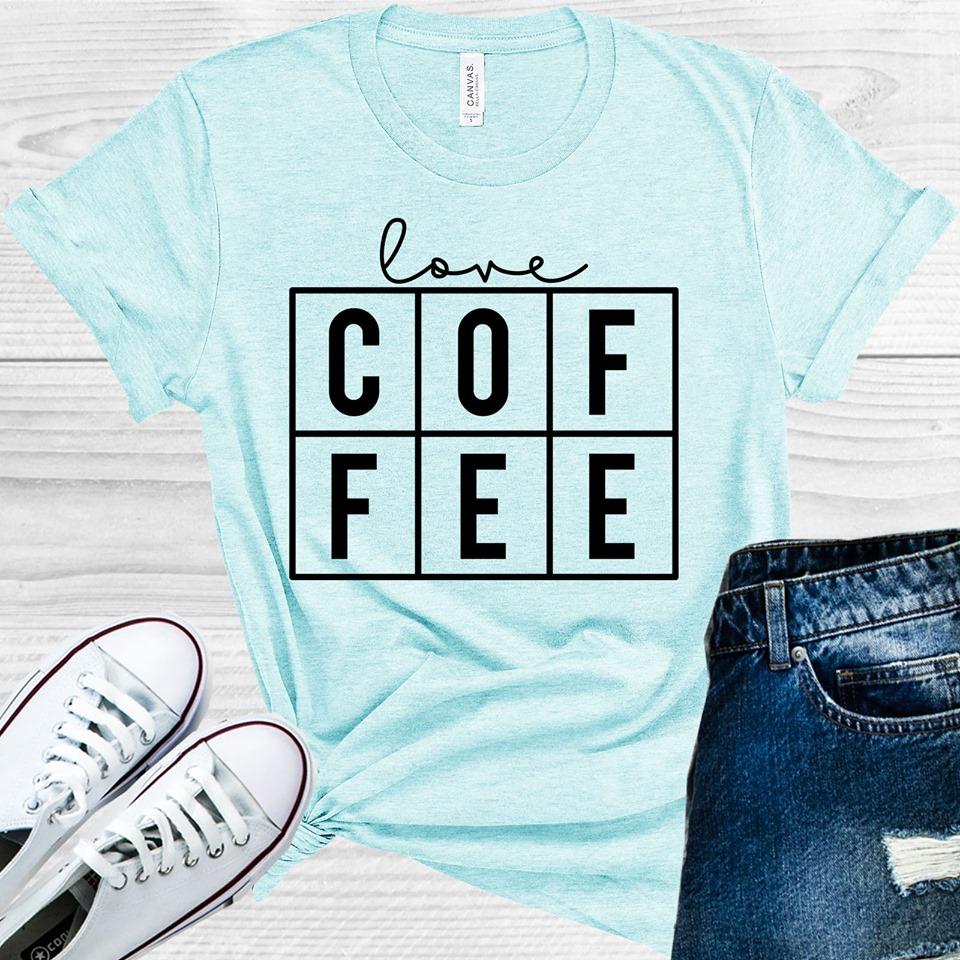 Love Coffee Graphic Tee product image 1