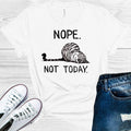 Nope Not Today Graphic Tee product image 1