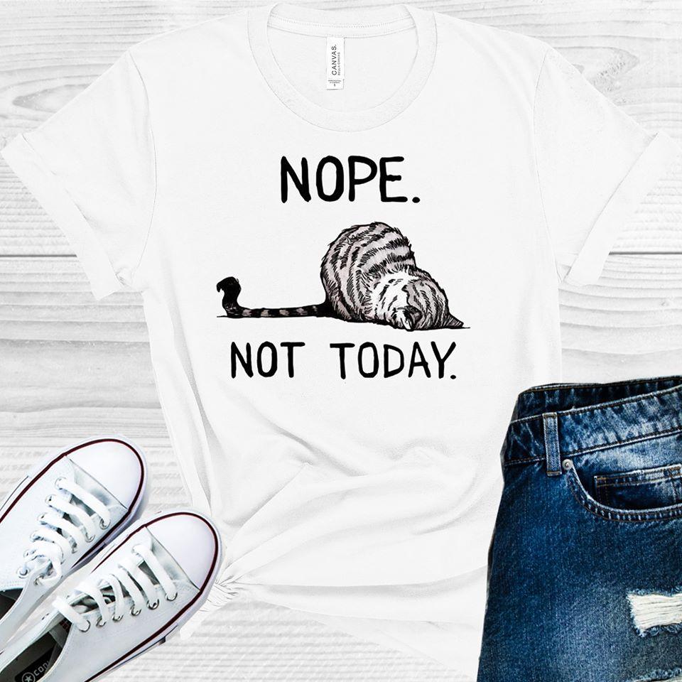 Nope Not Today Graphic Tee product image 1