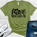 Love Rescued Me Graphic Tee product image 1