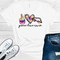 Peace Love Swim Graphic Tee product image 1