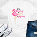 Be a Flamingo in a Flock of Pigeons Graphic Tee product image 1