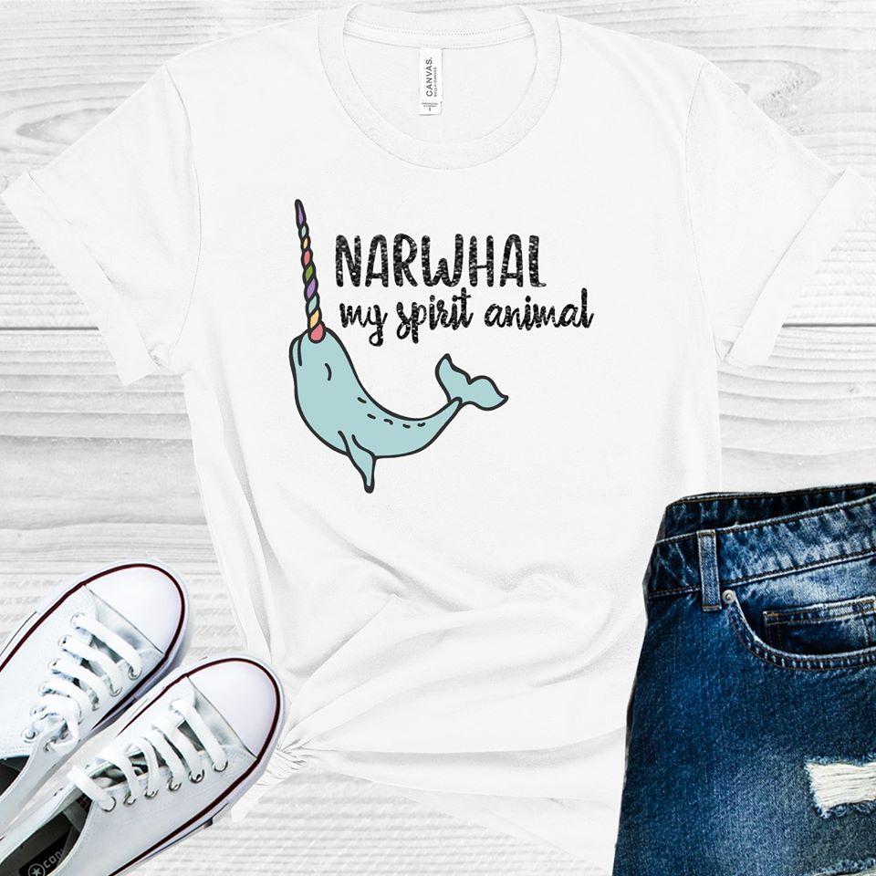 Narwhal My Spirit Animal Graphic Tee product image 1