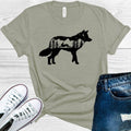 Wolf Silhouette Graphic Tee product image 1