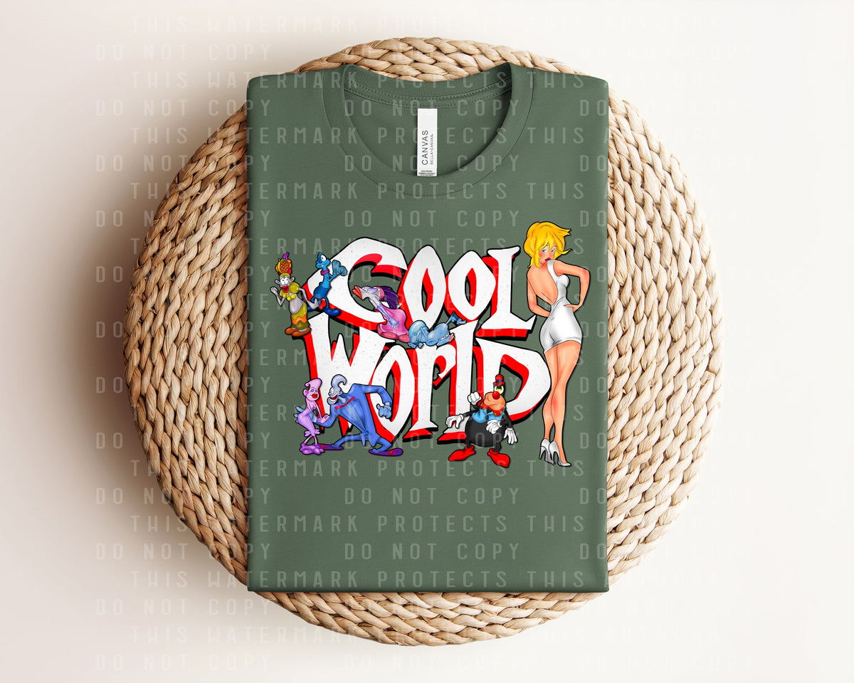 Cool World Graphic Tee product image 1