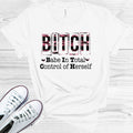 Babe in Total Control of Herself Graphic Tee product image 1