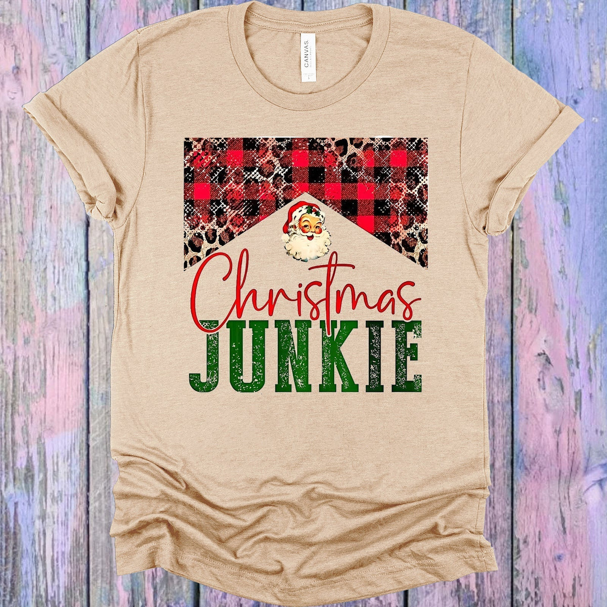 Christmas Junkie Graphic Tee product image 1
