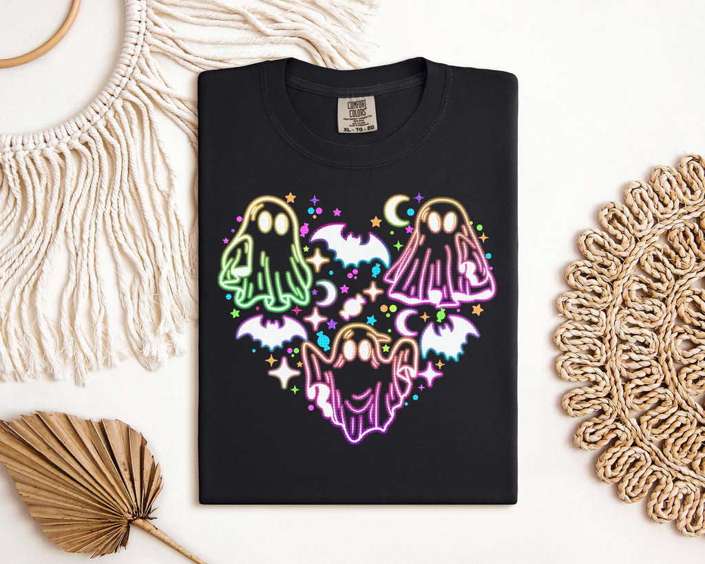 Neon Ghosts Graphic Tee product image 1