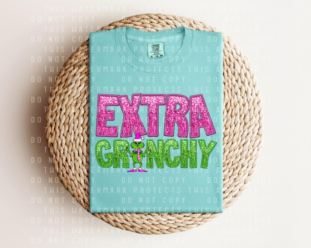 Faux Glitter Extra Gr*nchy Graphic Tee product image 2