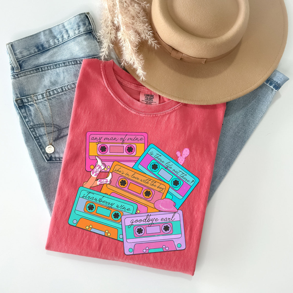 Classic Country Cassettes Graphic Tee product image 1