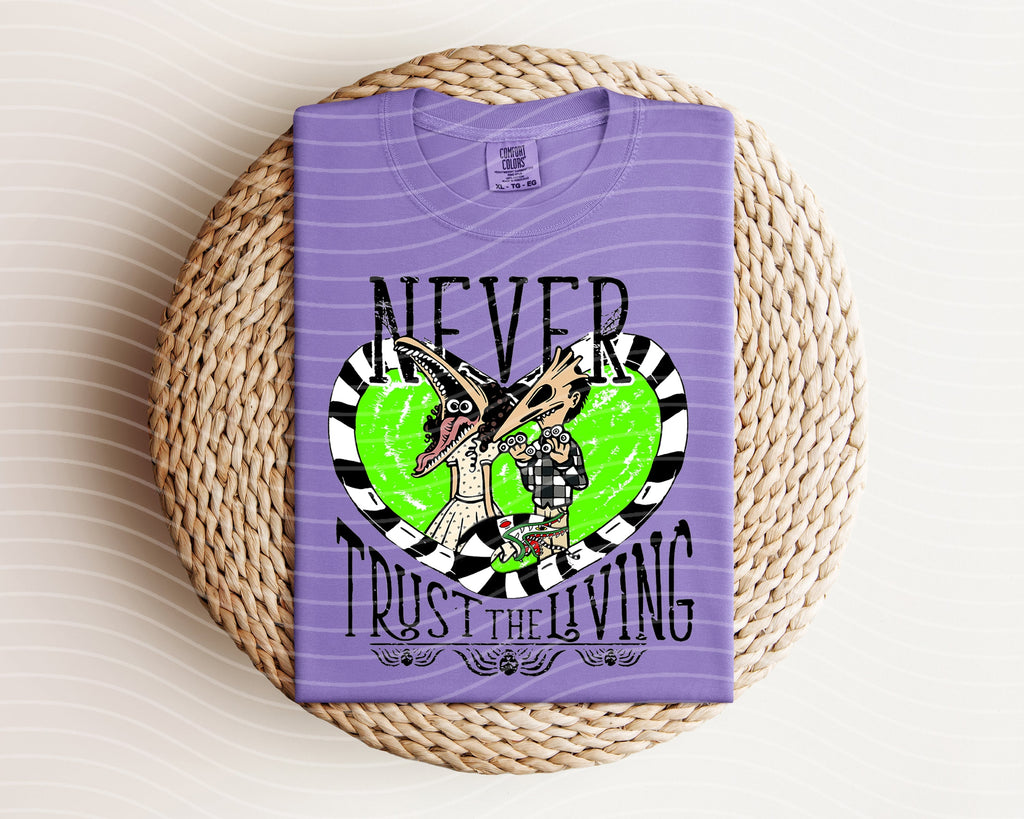 Never Trust the Living Graphic Tee product image 1