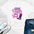 Give Cancer the Boot Graphic Tee product image 1