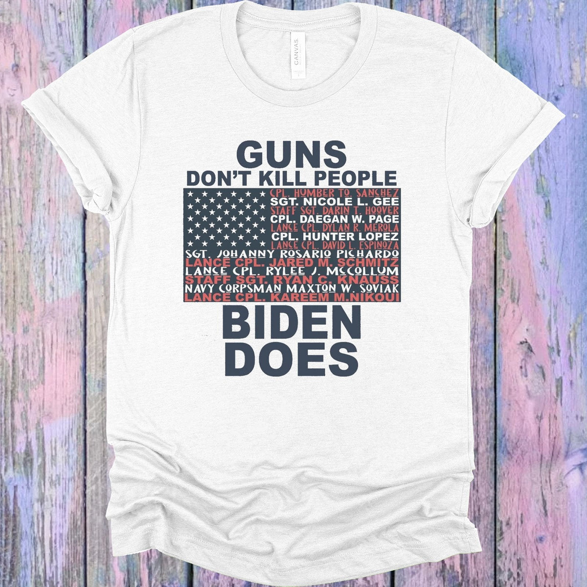 Guns Don't Kill People Graphic Tee product image 1