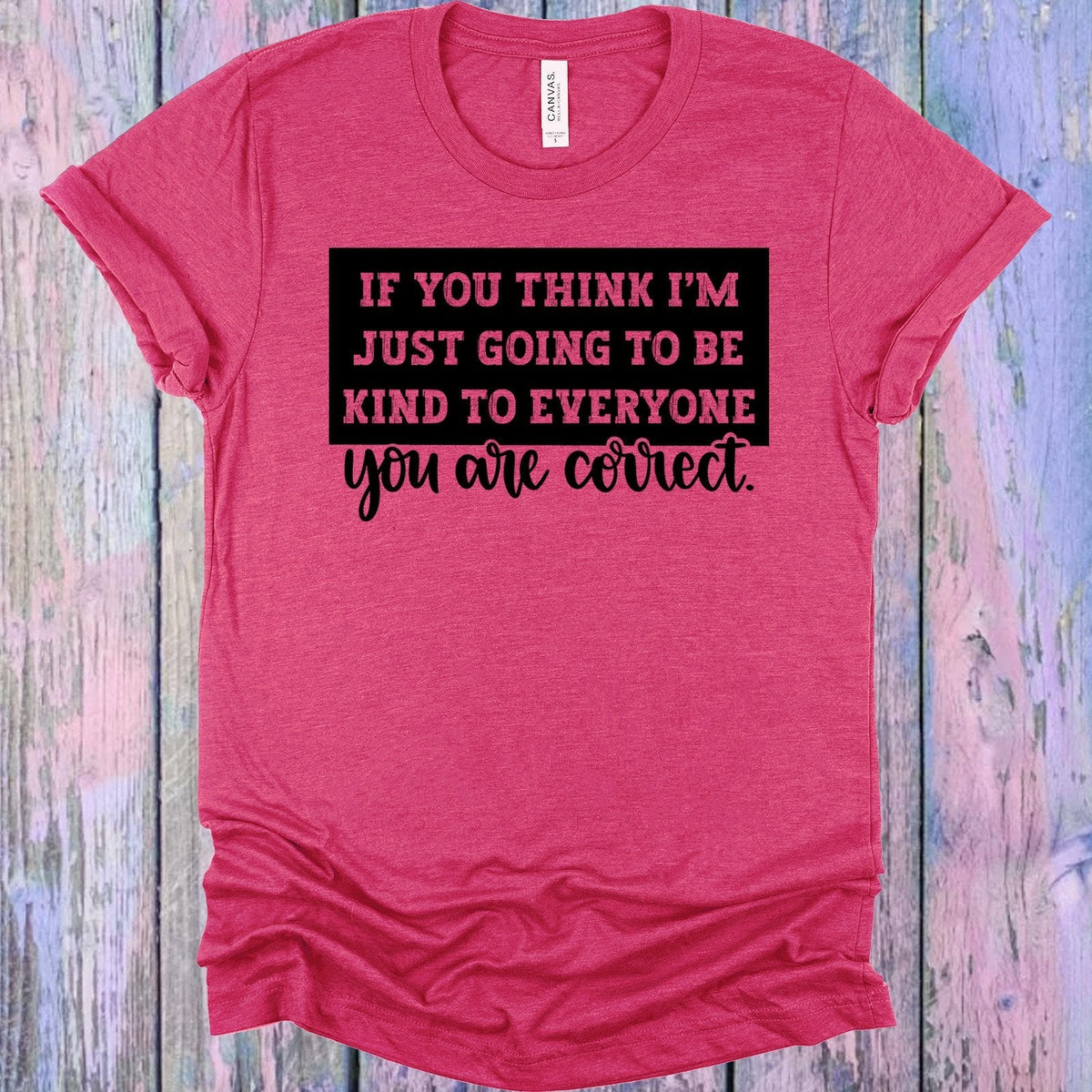 If You Think I'm Going to Be Kind to Everyone are Correct product image 1
