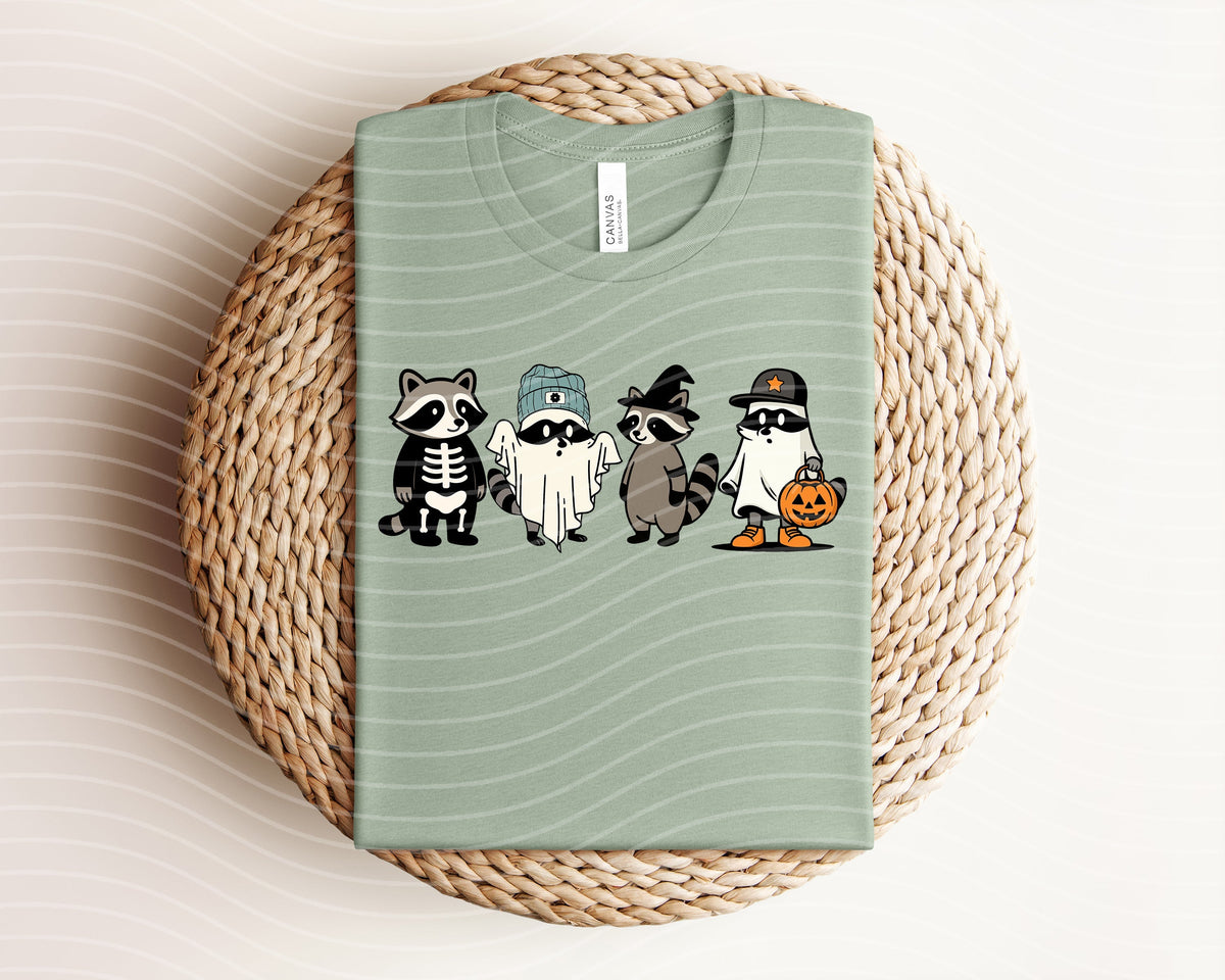 Spooky Raccoons Graphic Tee product image 1