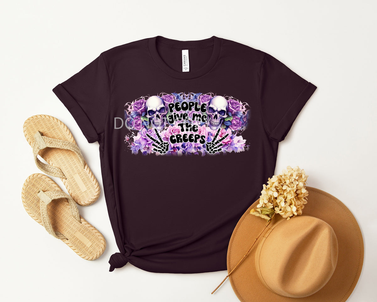 People Give Me the Creeps Band Graphic Tee product image 1