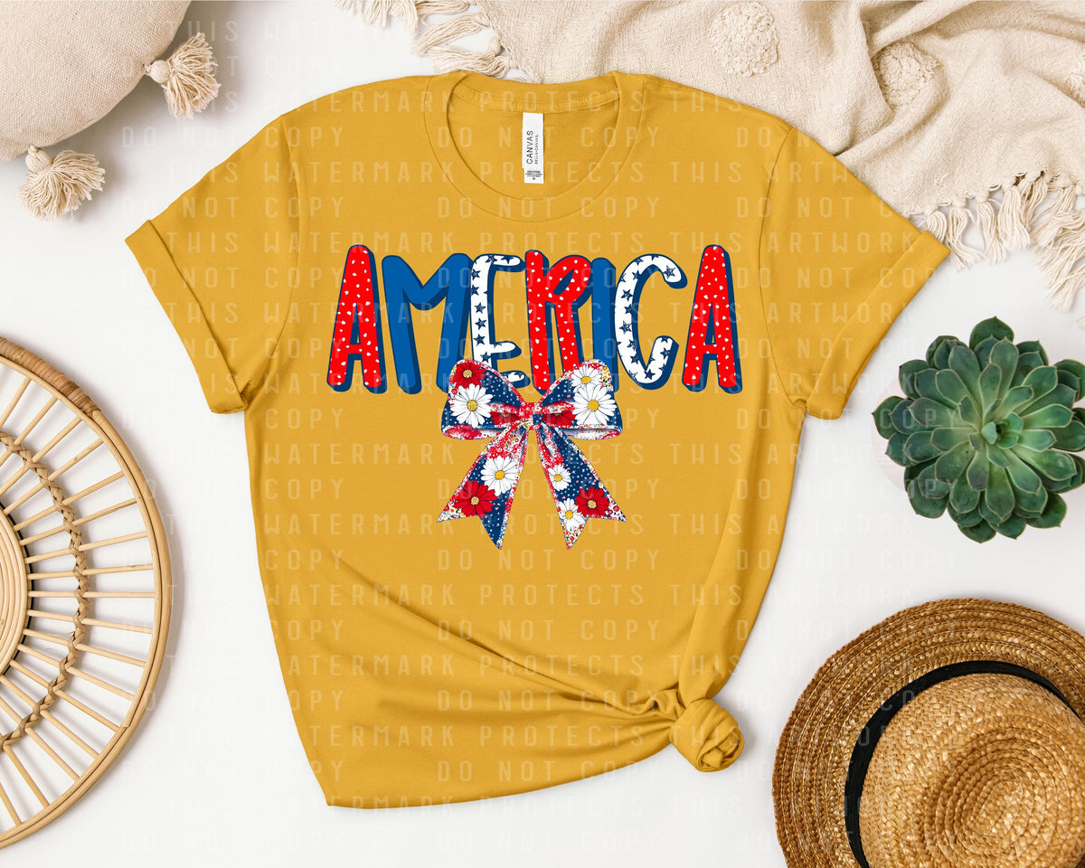 America Coquette Graphic Tee product image 1