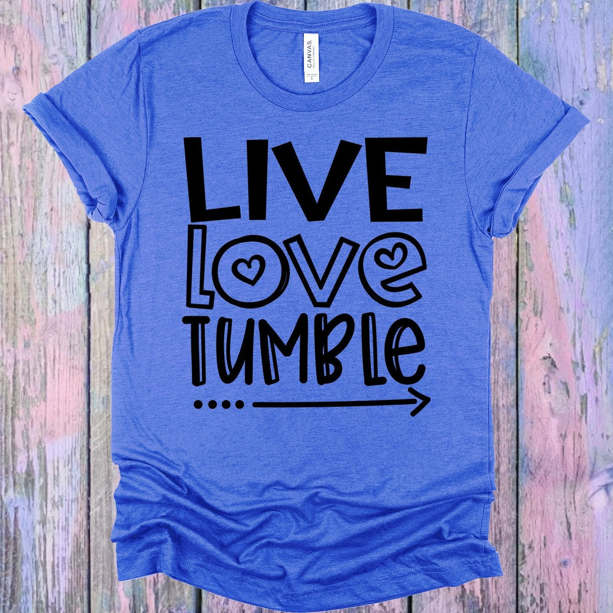 Live Love Tumble Graphic Tee product image 1
