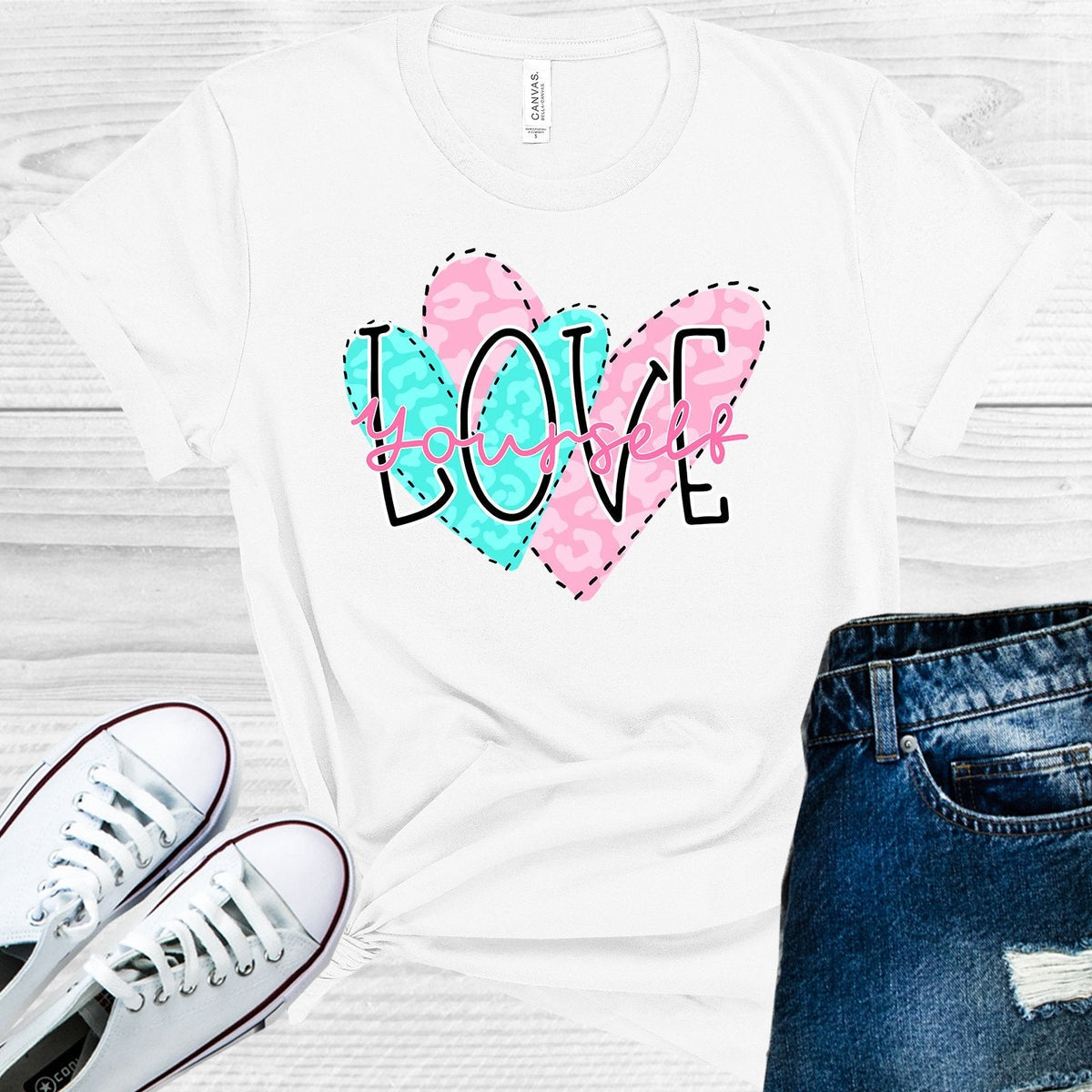 Love Yourself Graphic Tee product image 1