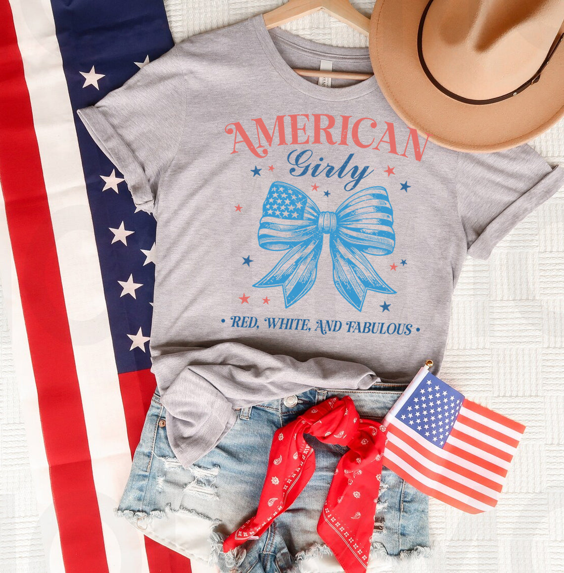 American Girly Graphic Tee product image 1