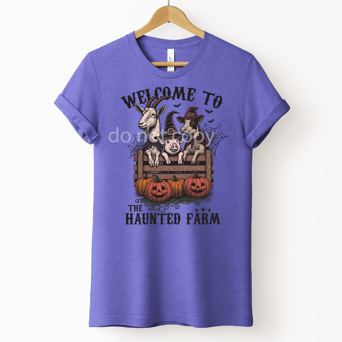 Welcome to the Haunted Farm Graphic Tee product image 1