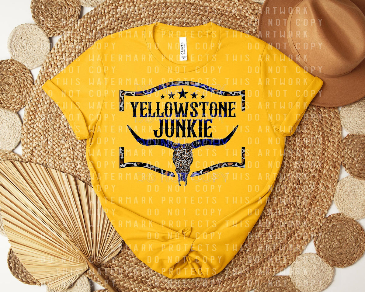 Yellowstone Junkie Graphic Tee product image 1