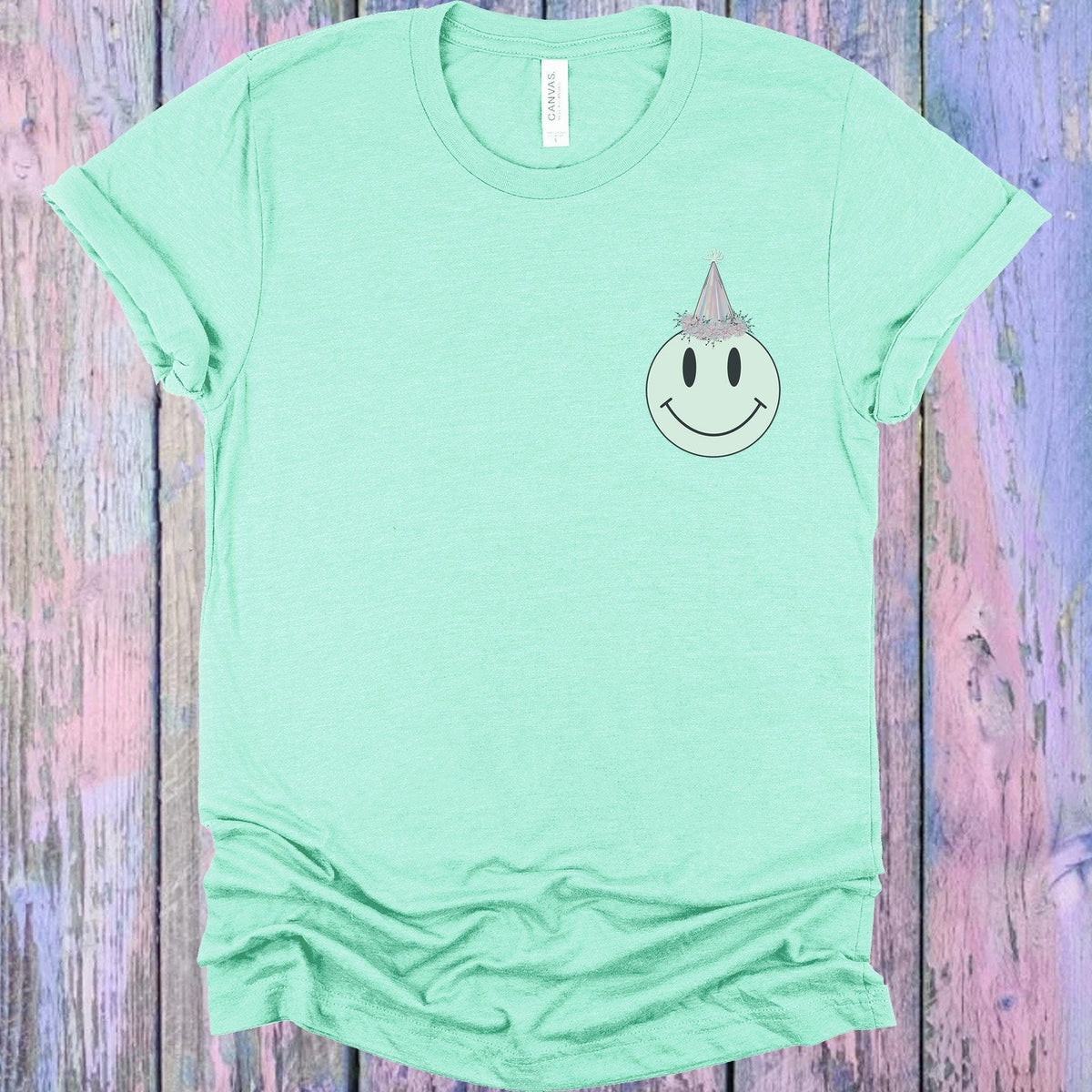 Green Celebration Happy Graphic Tee product image 1