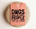 Dogs Make Me Happy Graphic Tee product image 1