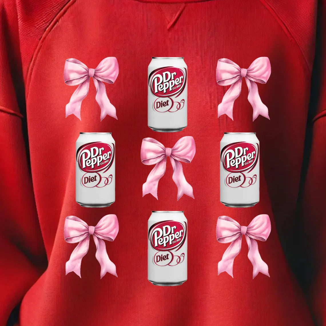 Diet Dr Pepper Coquette Graphic Tee product image 1