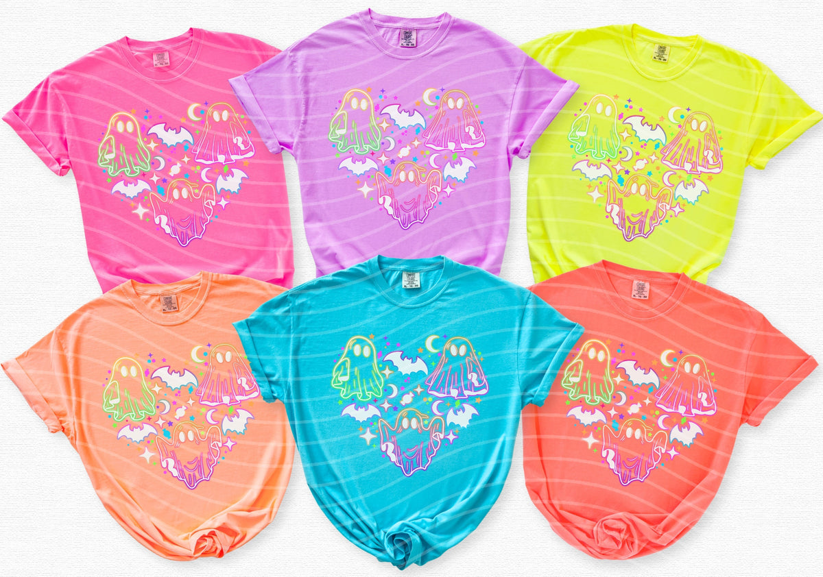 Neon Ghosts Graphic Tee product image 3
