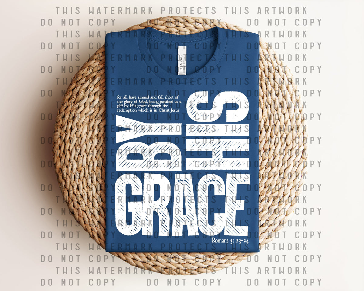 By His Grace Graphic Tee product image 1