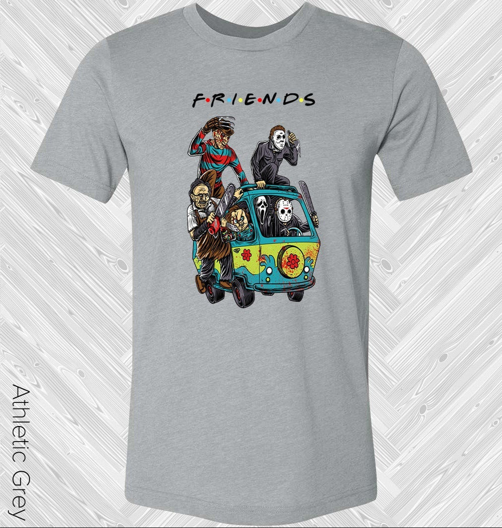 Scooby Doo Van Horror Characters Friends Graphic Tee product image 2