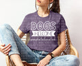 Dogs Welcome People Tolerated Graphic Tee product image 1