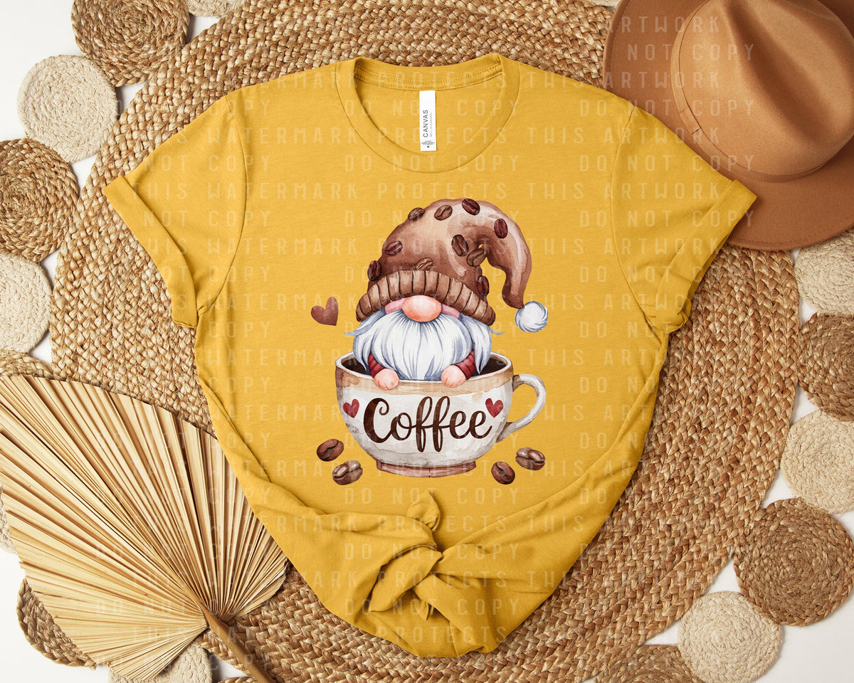 Coffee Gnome Graphic Tee product image 1