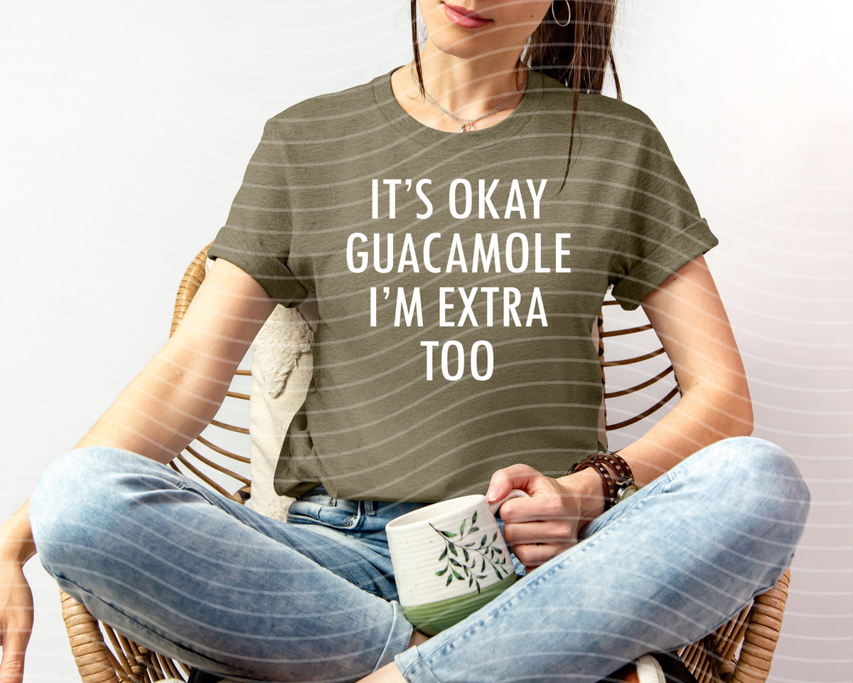 It's Okay Guacamole Graphic Tee product image 1