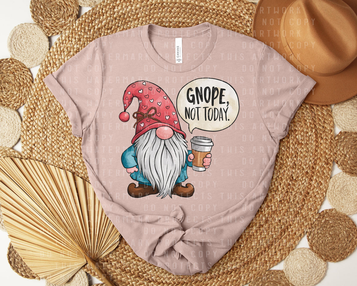 Gnope Not Today Graphic Tee product image 1