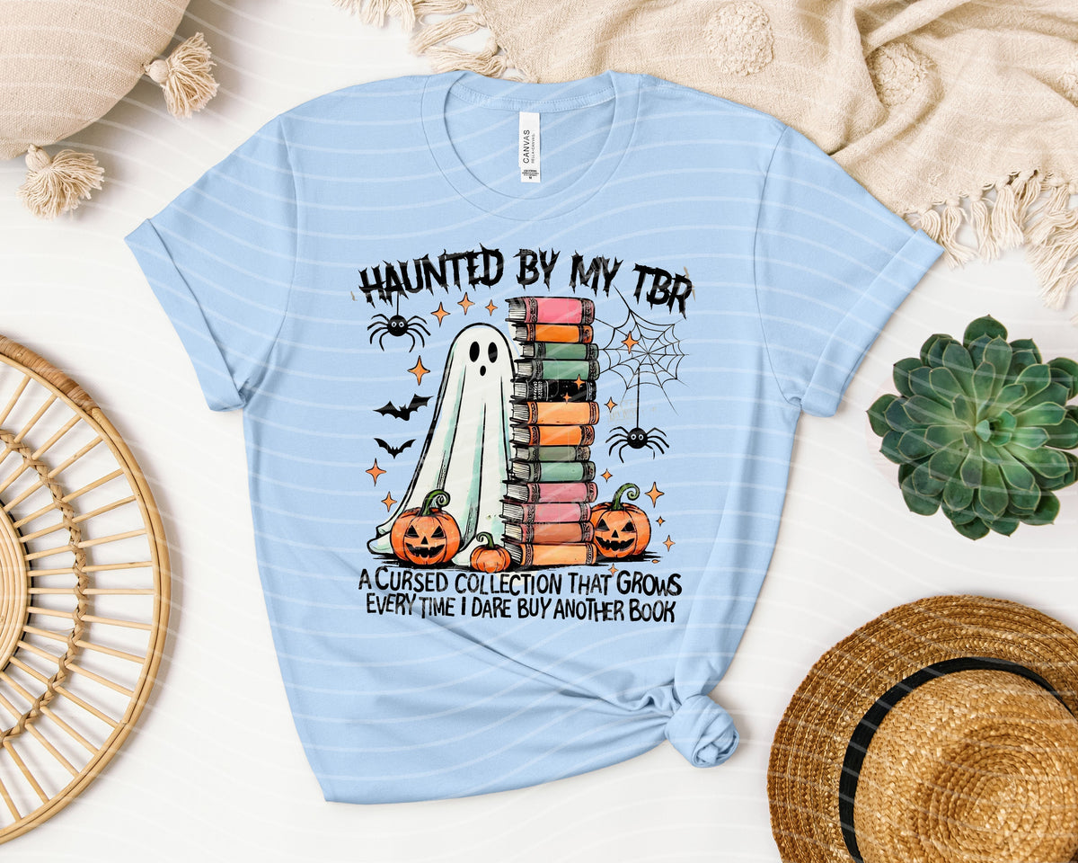 Haunted by My TBR Graphic Tee product image 1