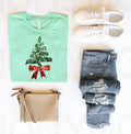Faux Glitter Christmas Tree Graphic Tee product image 1