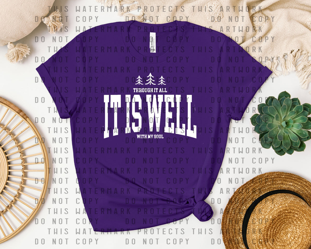 It Is Well With My Soul Graphic Tee product image 1