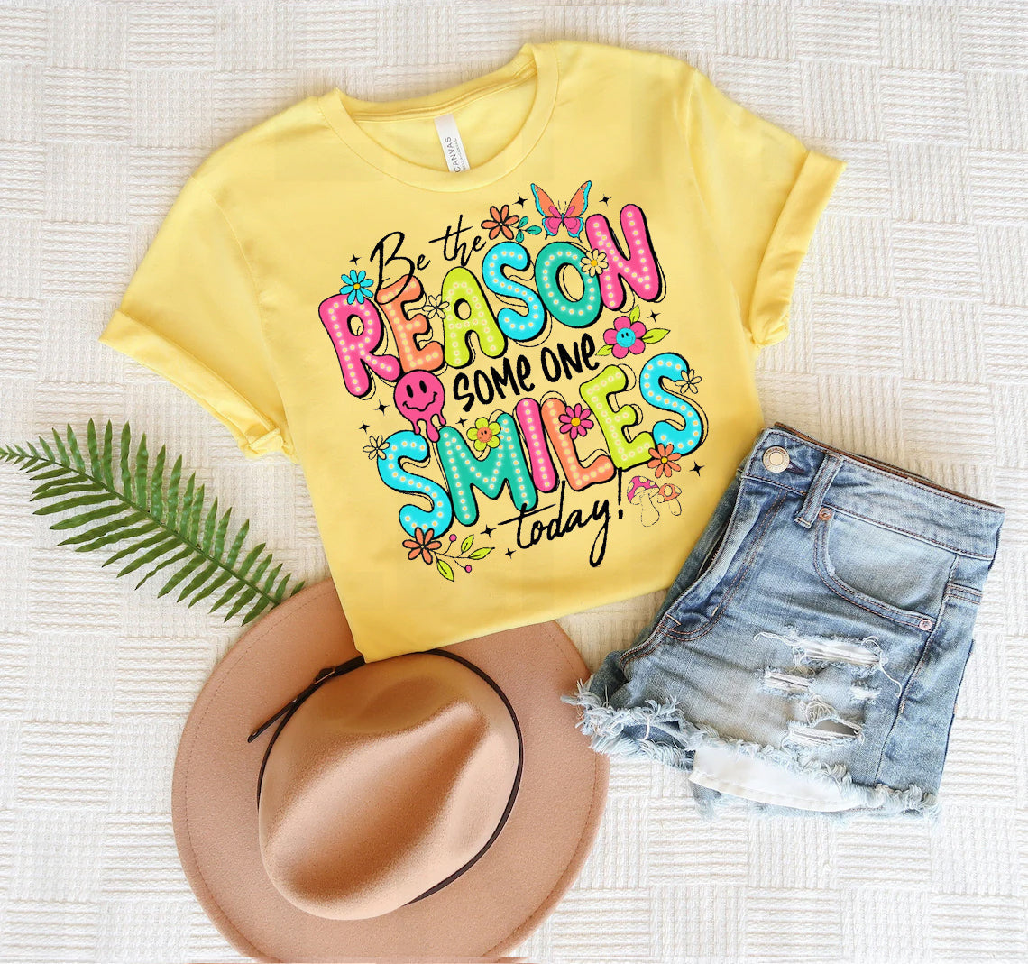Be the Reason Someone Smiles Today Graphic Tee product image 1