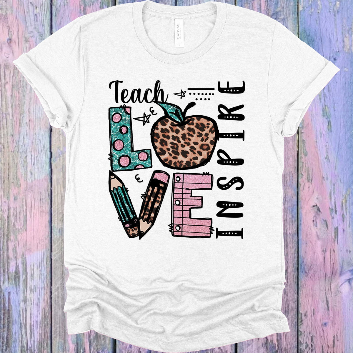 Teach Love Inspire Graphic Tee product image 1
