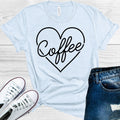 Coffee Heart Graphic Tee product image 1