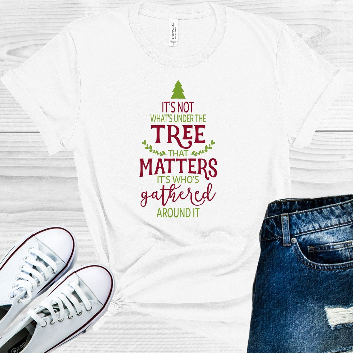 It's Not What's Under the Tree But Who's Gathered Around It product image 1