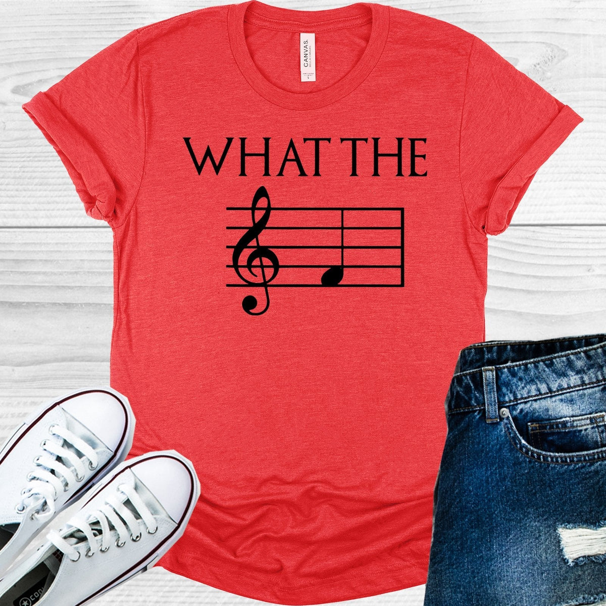 What the F Graphic Tee product image 1