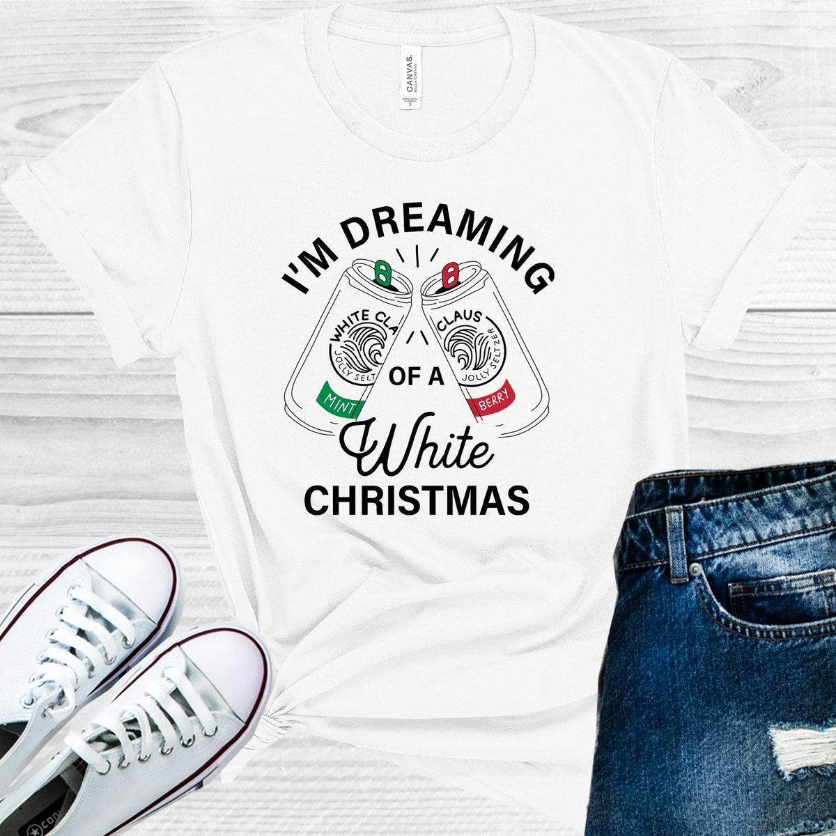 I'm Dreaming of a White Christmas Graphic Tee product image 1